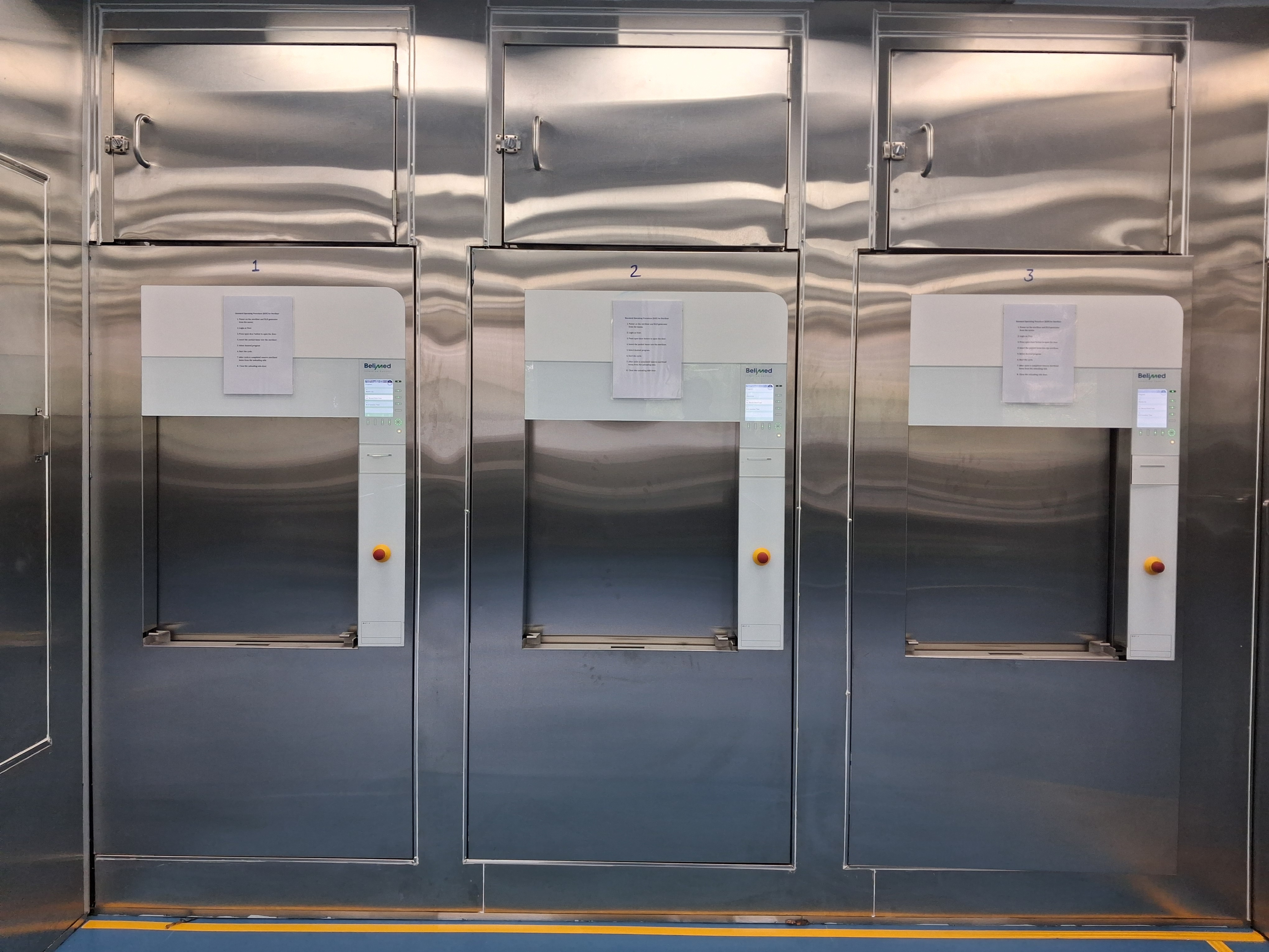 Cooper Hospital CSSD — storage and distribution