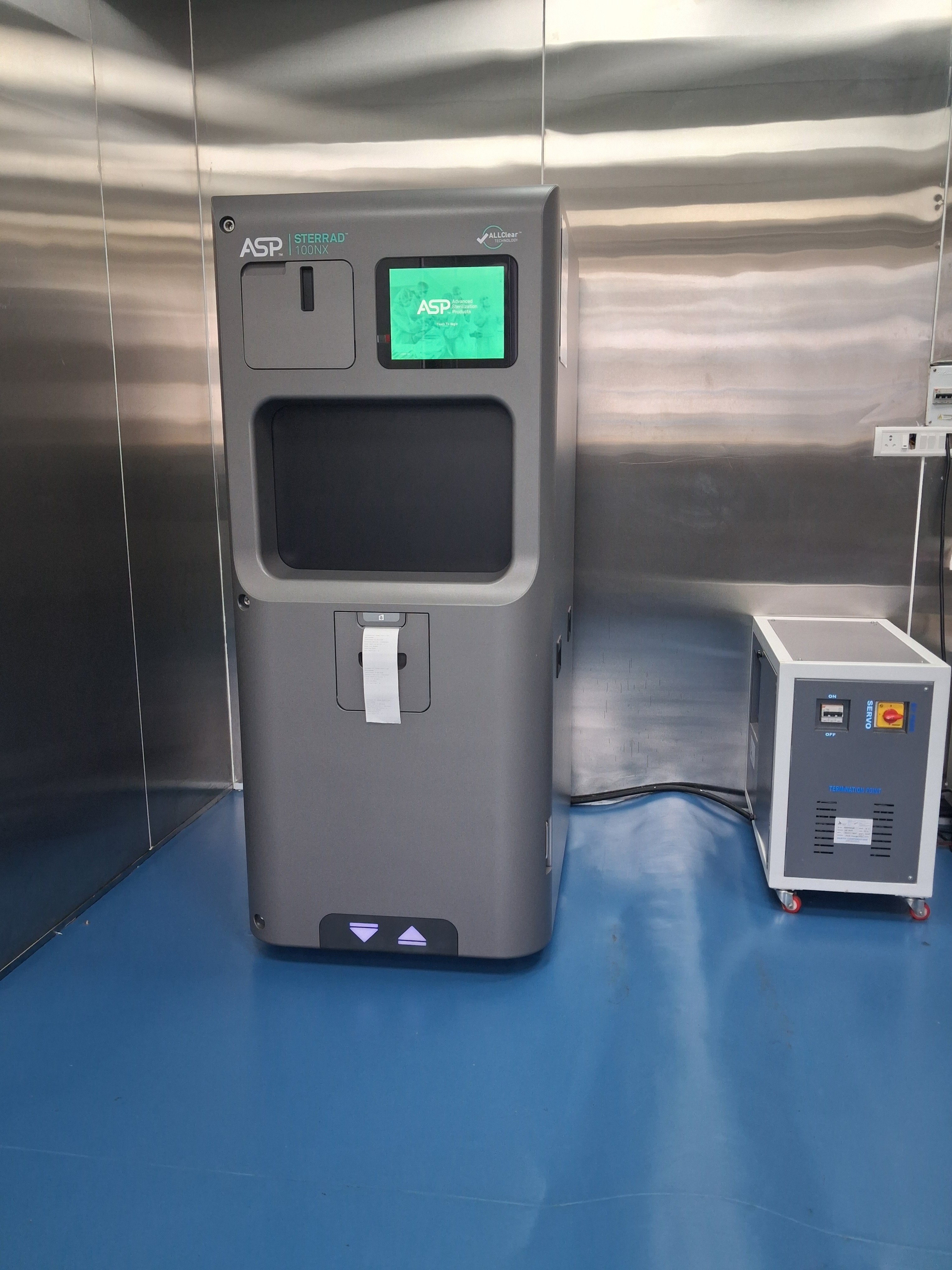 Cooper Hospital CSSD — decontamination zone