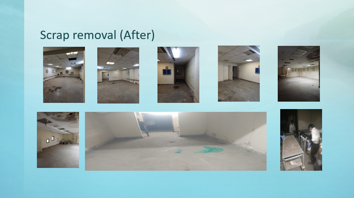 Kandiwali Hospital CSSD — scrap removal