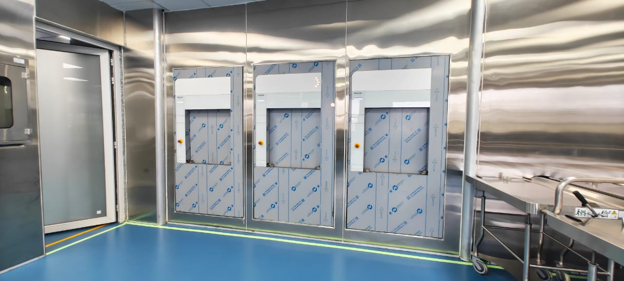 Cooper Hospital CSSD — storage and distribution